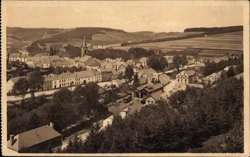 Ak Martelange Martelingen Wallonien Luxemburg, Gare Grand-Ducale, Gare Belge