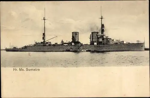 Ak Niederländisches Kriegsschiff, Hr.Ms. Sumatra