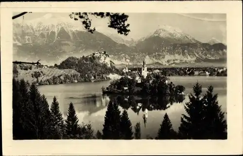 Ak Bled Veldes Slowenien, Blejski Otok, Insel