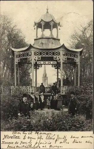 Ak Nivele Nivelles Wallonisch Brabant, Kiosque du Parc