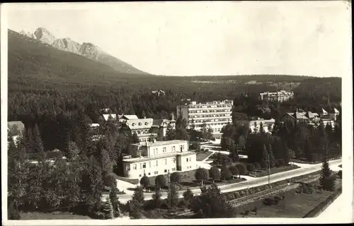 Ak Nový Smokovec Uj Tátrafüred Neuschmecks Vysoké Tatry Hohe Tatra Slowakei, Gesamtansicht