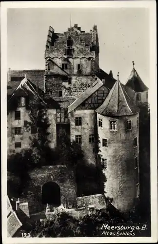 Ak Meersburg am Bodensee, Altes Schloss