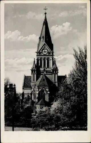 Ak Zwickau in Sachsen, Moritzkirche