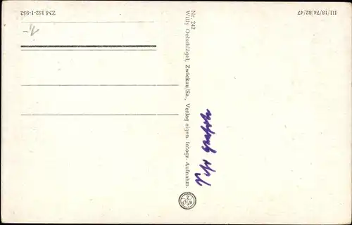 Ak Zwickau in Sachsen, Moritzkirche