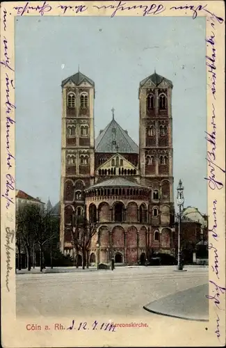 Ak Köln am Rhein, Gereonskirche