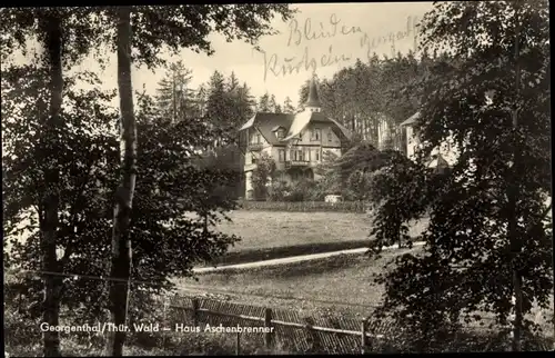 Ak Georgenthal in Thüringen, Haus Aschenbrenner