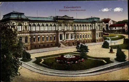 Ak Kaiserslautern in der Pfalz, Pfälzisches Gewerbemuseum