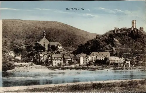 Ak Beilstein an der Mosel, Ortsansicht