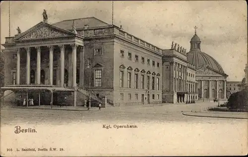 Ak Berlin Mitte, Königliches Opernhaus