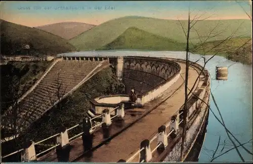 Ak Gemünd Schleiden in der Eifel, Urft-Talsperre