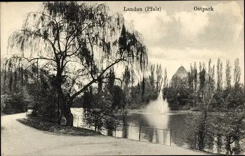 Ak Landau in der Pfalz, Ostpark