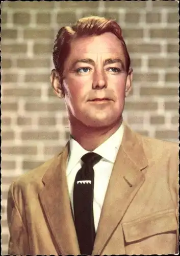 Ak Schauspieler Alan Ladd, AFEX Wien Foto, Portrait