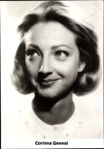 Ak Schauspielerin Corinna Genest, Portrait