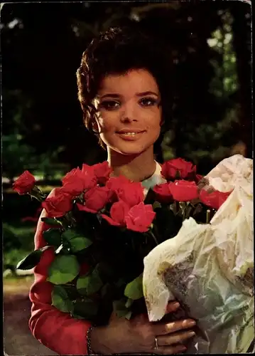 Ak Schauspielerin Uschi Glas, Hurra, unsere Eltern sind nicht da, Portrait