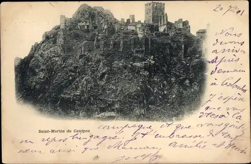 Ak Le Canigou Pyrénées Orientales, Saint-Martin de Canigou