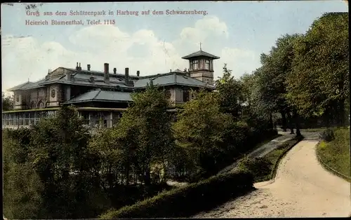 Ak Hamburg Harburg, Schützenpark, Schwarzenberg, Heinrich Blumenthal