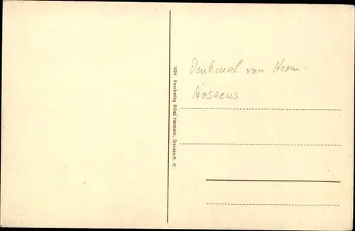 Ak Dresden Altstadt Seevorstadt, Mozartbrunnen