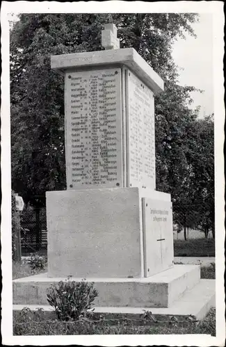 Foto Ak Fürstenzell in Niederbayern, Kriegerdenkmal