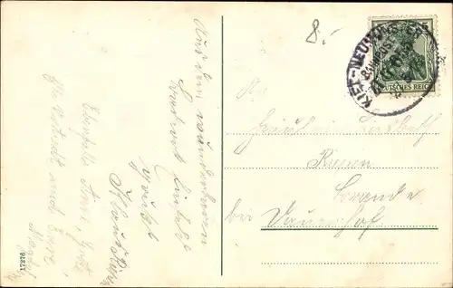 Ak Einfeld Neumünster in Holstein, Partie an der See