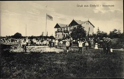 Ak Einfeld Neumünster in Holstein, Strandhotel