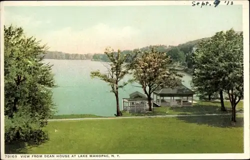 Ak Mahopac New York USA, Blick vom Dean House, Lake Mahopac