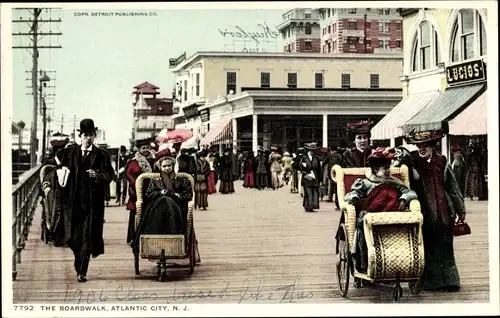 Ak Atlantic City New Jersey USA, Promenade