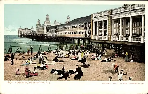 Ak Atlantic City New Jersey USA, Steel Pier