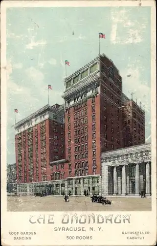 Ak Syracuse New York USA, die Onondaga