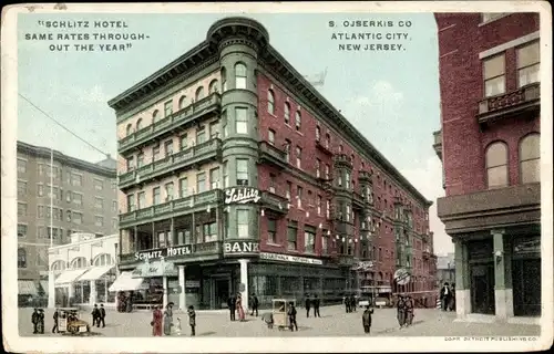 Ak Atlantic City New Jersey USA, Schlitz Hotel