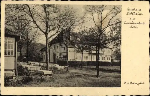 Ak Bad Zwischenahn in Oldenburg, Kurhaus Niblheim