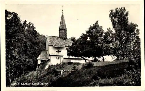 Ak Sankt Kanzian am Klopeiner See Kärnten, Danielkapelle