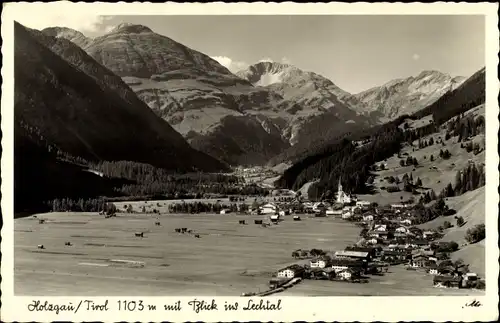 Ak Holzgau in Tirol, Ort im Lechtal