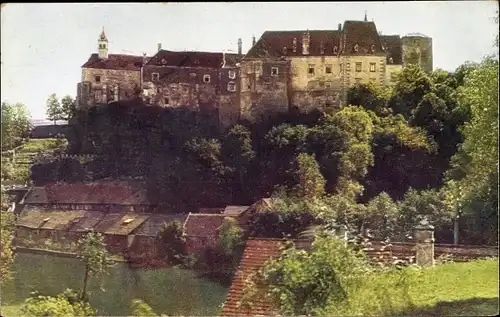 Ak Raabs an der Thaya in Niederösterreich, Burg