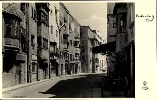 Foto Ak Rattenberg Tirol Österreich, Straßenpartie