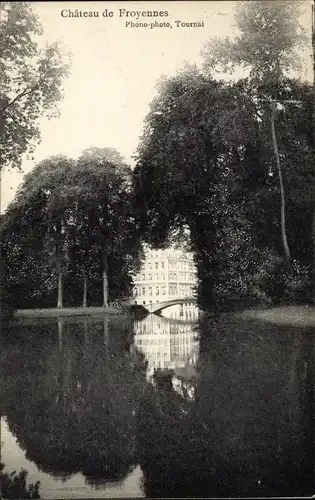 Ak Froyennes Tournai Wallonien Hennegau, Schloss