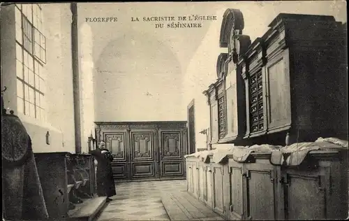 Ak Franière Floreffe Wallonien Namur, Die Sakristei der Priesterseminarkirche