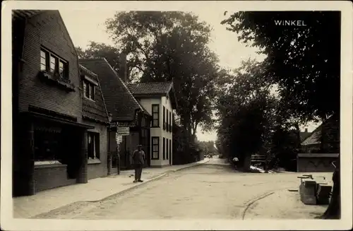 Foto Ak Winkel Nordholland Niederlande, Straßenpartie