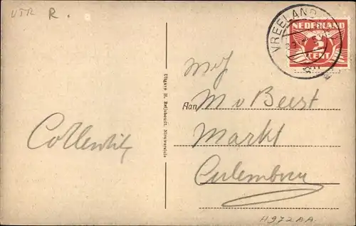 Ak Vreeland Utrecht, Vechtbrug