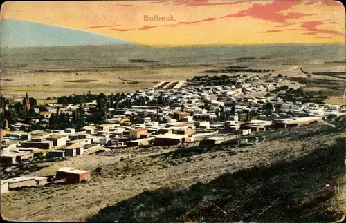 Ak Baalbek Libanon, Gesamtansicht