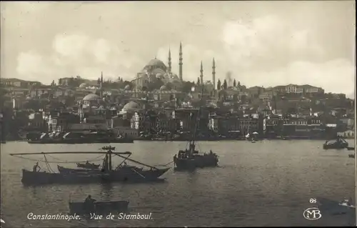 Ak Konstantinopel Istanbul Türkei, Stadtansicht