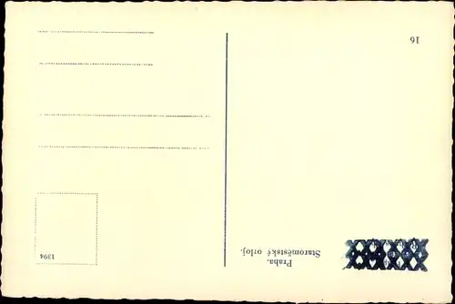 Ak Praha Prag Tschechien, Rathausuhr