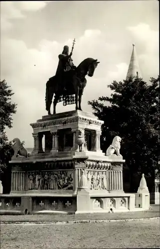 Ak Budapest Ungarn, Denkmal