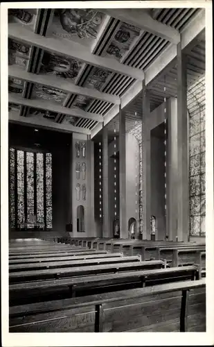 Ak Budapest Ungarn, Inneres der Herz Jesu Kirche