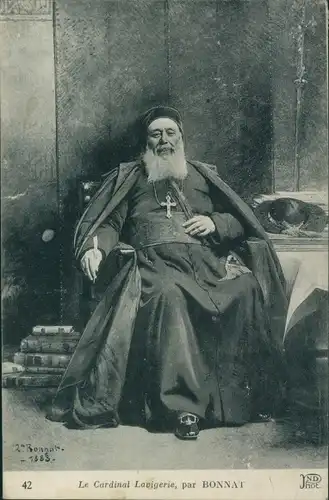 Ak Le Cardinal Lavigerie, von Bonnat