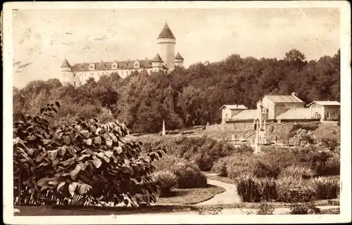 Ak Konopiště Benešov Beneschau Mittelböhmen, Schloss