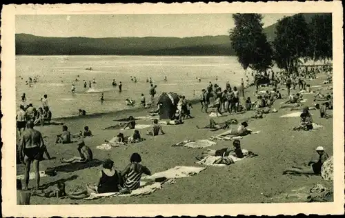 Ak Doksy Hirschberg am See Reg. Reichenberg, Stare Splavy, Strand