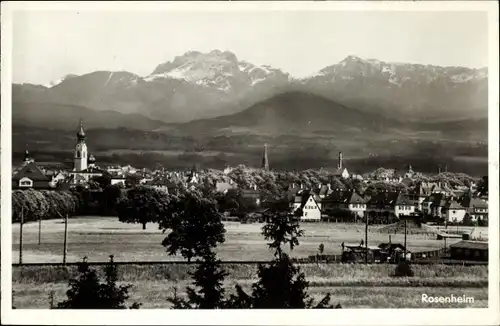 Ak Rosenheim Oberbayern, Panorama