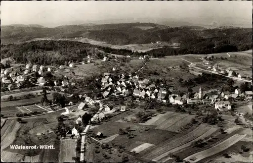 Ak Wüstenrot in Württemberg, Luftbild