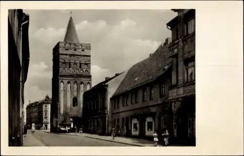 Ak Brandenburg an der Havel, Rathenower Torturm