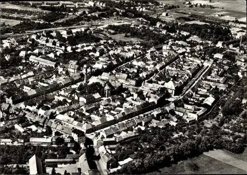 Ak Kyritz in der Prignitz, Panorama, Fliegeraufnahme